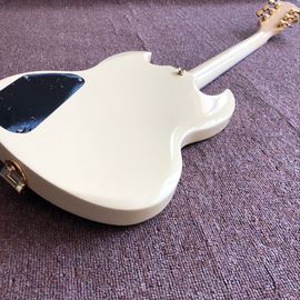 Nuevo estilo, China Custom SG Jazz guitarra eléctrica, Rosewood fingerboard, 3 pickups, Hardware de oro guitarra, sistema de vibración proveedor