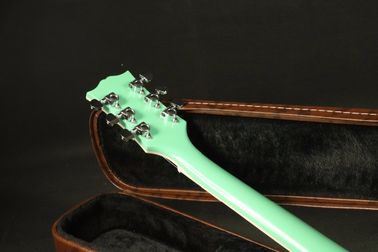 LP Corvette Guitarra eléctrica con figuras de arce Top Veneer Grover Tuner Más color puede elegir proveedor