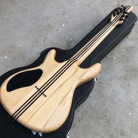 2019 Maple Top 7 Cuerdas Guitarra Eléctrica,Abalone de unión,Fingerboard de ébano Cuello a través del cuerpo Guitarra Eléctrica proveedor