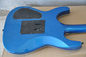Metallic Blue Set In JS Guitarra eléctrica con Floyd Rose, 24 Frets, Cuerpo blanco de unión proveedor