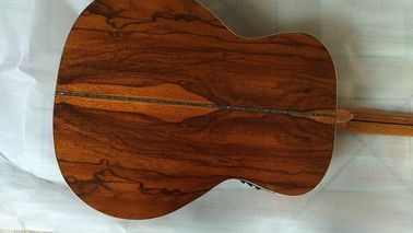 Calidad AAA nuevas guitarras personalizadas OM cuerpo sanders africanos de madera sólida guitarra eléctrica acústica proveedor