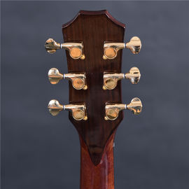 Guitarra acústica de madera maciza personalizada de madera maciza de madera de rosa maciza de espalda y costado 914s proveedor