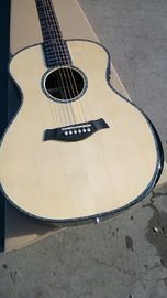 Todo de abeto sólido 914 cuerpo redondo Guitarra acústica de mano izquierda proveedor