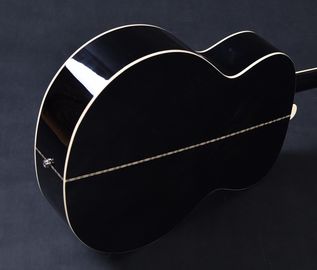 Guitarra acústica de madera maciza de 41 pulgadas, parte superior de espuelas sólidas, espalda de caoba sólida y guitarra acústica lateral proveedor