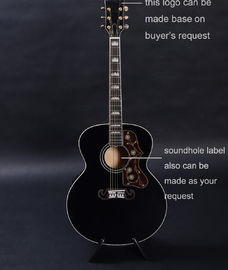 Guitarra acústica de madera maciza de 41 pulgadas, parte superior de espuelas sólidas, espalda de caoba sólida y guitarra acústica lateral proveedor