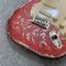 Guitarra eléctrica de alta calidad Relic Retro Strat Guitarra eléctrica con color rosa de flor envío gratis proveedor