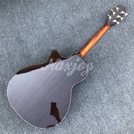 2019 NUEVO Sunbrust SP14s Guitarra acústica con tablero de dedos de madera de ébano de madera de rosa en la parte posterior proveedor