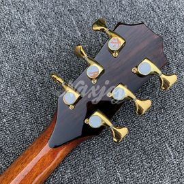 2019 NUEVO Sunbrust SP14s Guitarra acústica con tablero de dedos de madera de ébano de madera de rosa en la parte posterior proveedor