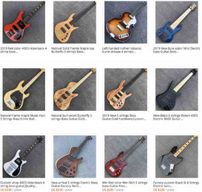 Guitarra OEM personalizada de 41 pulgadas de madera de abeto sólido de estilo D45f Guitarra acústica hecha a mano con pick-up 301 fishman proveedor