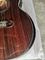 Madera maciza de caoba izquierdista de gran corte guitarra acústica tamaño jumbo de madera de caoba guitarra eléctrica acústica proveedor