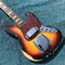Heavy Relic Jazz Bass Guitarra eléctrica Sunburst Color Alder Cuerpo 100% Nitrolacquer hecho a mano Finish Hardware envejecido proveedor