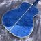 Piedra de abeto sólido estilo OM Guitarra acústica,Abalone Fingerboard de ébano azul Burst Maple espalda y lados Guitarra acústica proveedor