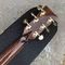 Guitarra Acústica Clásica Grand Cutaway 41&quot; Macho Abeto Top de madera de rosa trasero y lateral 301 EQ Abalone Binding proveedor
