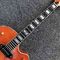 Guitarra eléctrica de alta calidad G Orange Jazz, puente Gold Bigsby, Guitarra eléctrica de cuerpo hueco de fábrica proveedor