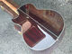 AAA toda la madera maciza guitarra personalizada hecha a mano GRAND cuttaway guitarra eléctrica acústica profesional proveedor