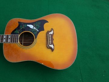 2018 Orange Sunburst Dovo guitarra acústica proveedor