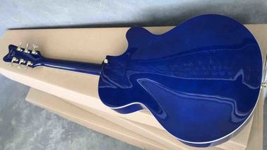En general Nueva llegada Guitarra zurda Jazz 6 cuerdas Guitarra eléctrica Cuerpo semi hueco En azul proveedor