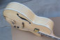 Custom Classic F Hole madera color natural cuerpo hueco guitarra eléctrica colores es opcional envío gratuito proveedor