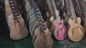 Guitarra eléctrica de jazz de cuerpo semi hueco con hardware de color oro Fingerboard de madera de rosa proveedor