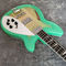 4 cuerdas 4005 Bajo eléctrico Guitarra de madera de rosa Fingerboard R Puente en verde proveedor