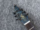 Guitarra eléctrica Earts personalizada con cuerpo negro de caoba africano proveedor