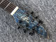Guitarra eléctrica Earts personalizada con cuerpo negro de caoba africano proveedor