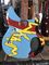 Guitarra eléctrica personalizada WHAAM 330 TPP Paul Weller Roy Lichenstein Impresión de mermelada de época proveedor