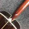 41 pulgadas AAAA toda la madera sólida Abalone de unión de madera sólida de rosa de atrás guitarra acústica lateral con 550a EQ electrónica en Sunburst proveedor