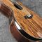 40 pulgadas personalizadas Todo de madera sólida KOA madera sólida de rosa de fondo lado real Abalone guitarra acústica con BB Band Pickup proveedor