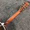 Grand Jimmie Rodgers personalizado de madera sólida guitarra acústica de ébano tablero de dedos Abalone proveedor