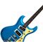 Guitarra personalizada JR The Ventures Mosrite modelo de guitarra eléctrica metálica en azul proveedor