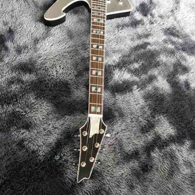 Guitarra eléctrica de acabado de plata IBANS personalizada OEM Acepta personalización de logotipo y forma proveedor