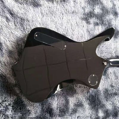 Guitarra eléctrica de acabado de plata IBANS personalizada OEM Acepta personalización de logotipo y forma proveedor