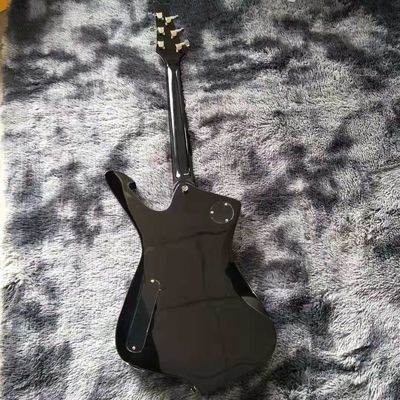 Guitarra eléctrica de acabado de plata IBANS personalizada OEM Acepta personalización de logotipo y forma proveedor