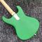 Guitarra eléctrica de estilo Mosrite personalizada con Tremolo en verde proveedor