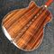 Personalizado de madera sólida KOA Top OM Forma del cuerpo Árbol de la vida Incrustación de guitarra acústica Guardador de madera proveedor