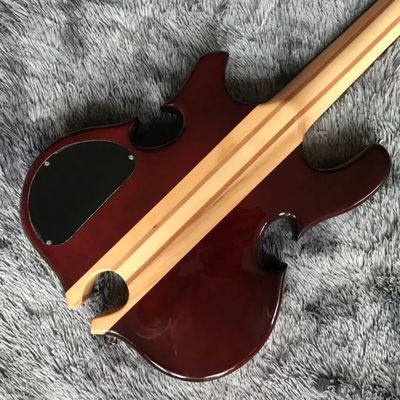 Estilo ALEMBIC personalizado 4 cuerdas Bajo Guitarra Cuello a través del cuerpo Corte Bajo Corazón proveedor