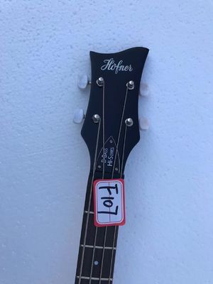 Dispositivos personalizados de fuego de tigre de arriba de arce retro coreano de hardware original Hofner HI-S ERIES B-bajo 4 cuerdas bajo guitarra proveedor