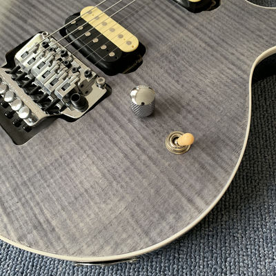 Gran Guitarra Eléctrica Personalizada Música Hombre Modelo MM En Color Gris proveedor