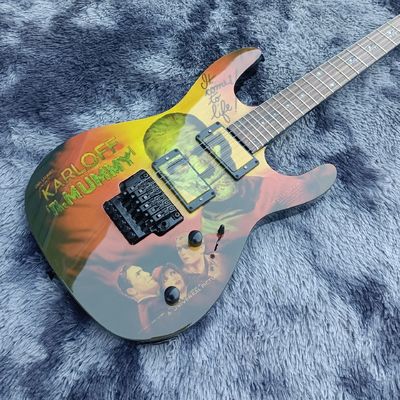 Guitarra eléctrica personalizada Kirk Hammett KH-3 Karloff Mummy proveedor