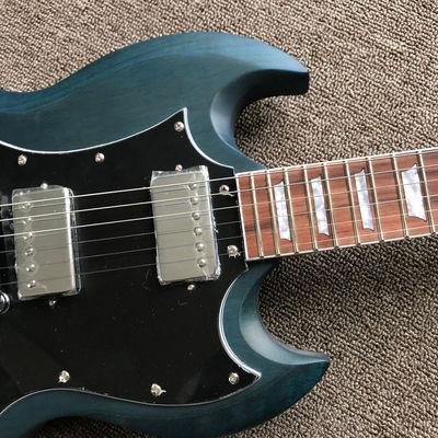 Guitarra eléctrica SG personalizada con acabado de Matt proveedor