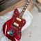 Guitarra eléctrica de 6 cuerdas en rojo metálico proveedor