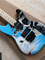Guitarra eléctrica de pintura a mano personalizada con tipos de patrones y colores opcional proveedor