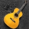 Todo de madera sólida 1 Pcs Cuello de madera de caoba Guitarra eléctrica acústica de 39 pulgadas Tablero de dedos de ébano Real Abalone OO-Style proveedor