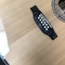 12 cuerdas personalizadas de abeto sólido de 41 pulgadas Dreadnought deluxe Abalone Guitarra acústica de unión paraguas logotipo en la cabecera proveedor