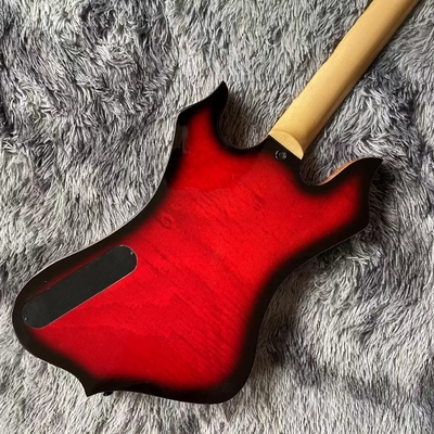 Grand Wylde Audio Nomad Guitarra eléctrica personalizada, Revestimiento de arce, tablero de ébano, Redrum Vortex proveedor