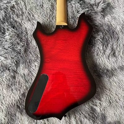 Grand Wylde Audio Nomad Guitarra eléctrica personalizada, Revestimiento de arce, tablero de ébano, Redrum Vortex proveedor