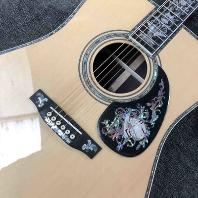Personalizado AAAAA D100AA hecha a mano de madera sólida Vintage D Dreadnought D100A Guitarra acústica de lujo proveedor