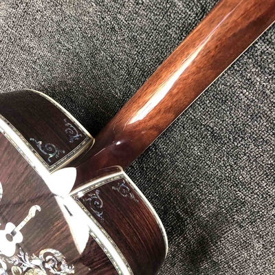 Personalizado AAAAA D100AA hecha a mano de madera sólida Vintage D Dreadnought D100A Guitarra acústica de lujo proveedor