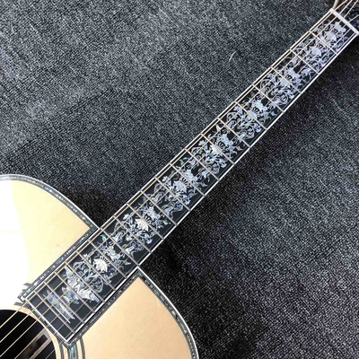 Personalizado AAAAA D100AA hecha a mano de madera sólida Vintage D Dreadnought D100A Guitarra acústica de lujo proveedor